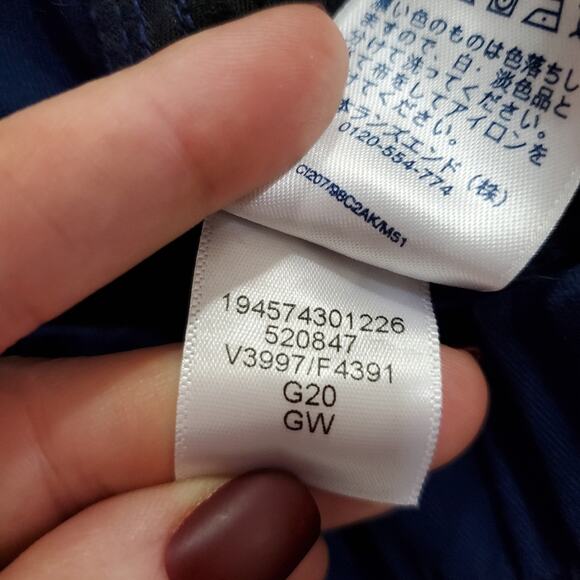 Lands' End | Tall Mid Rise Pull-On Knockabout Ankle Chino Elastic Waist Pants - Picture 8 of 9